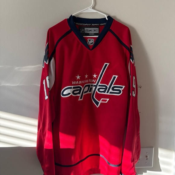 Reebok Red Capitals Jersey